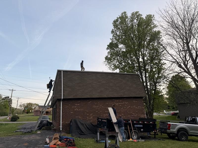 Residential roofing exterior